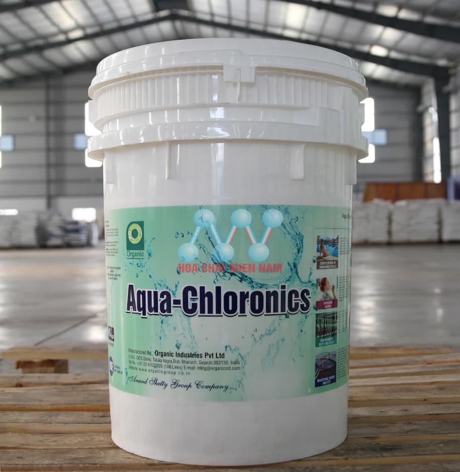 hoa chat AQUA-CHLORONICS 45kg/thùng